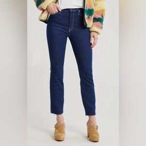 MOTHER Women's Skinny Jeans in Dark Blue